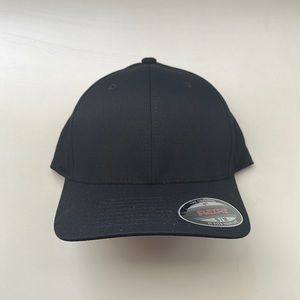 Flexfit Solid Black Cap